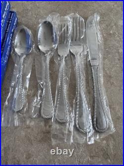 Silverware Oneida Belmont Lyons Stainless Steel 30 Piece Flatware Set NEW Fork