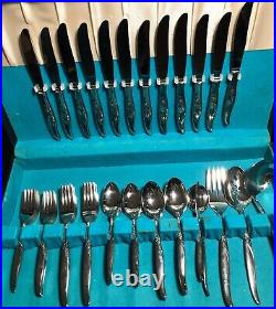 Silverware Rogers stainless Oneida full set 65 pieces for 12 servings