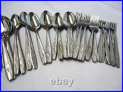 Simeon L. & George H. Rogers Maybrook Rose Stainless Flatware