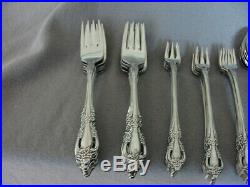Stainless Steal Flatware Oneida Distinction Deluxe-raphael Set Of 98