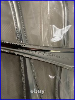 TARAZA Oneida Stainless 5 Piece Place Setting (s) Unused Vietnam Glossy Flatware