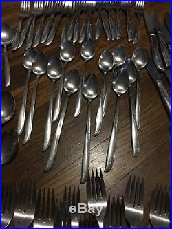 TWIN STAR 134 Pc Lot Oneida Community Stainless Serving, Steak Knifes EVERYTHING