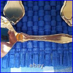 Unused 7 Oneida VALERIE Distinction Deluxe HH Serving Spoons Stainless