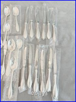 VTG 65 Piece Oneida USA American Harmony Arbor Flatware Set Service For 12 New