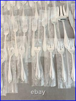 VTG 65 Piece Oneida USA American Harmony Arbor Flatware Set Service For 12 New