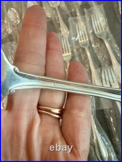 VTG 65 Piece Oneida USA American Harmony Arbor Flatware Set Service For 12 New