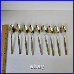 VTG MCM Oneida CAPRI Distinction Deluxe HH Stainless Flatware Set 71 Pieces