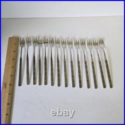 VTG MCM Oneida CAPRI Distinction Deluxe HH Stainless Flatware Set 71 Pieces