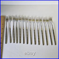 VTG MCM Oneida CAPRI Distinction Deluxe HH Stainless Flatware Set 71 Pieces