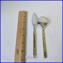 VTG MCM Oneida CAPRI Distinction Deluxe HH Stainless Flatware Set 71 Pieces