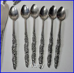 VTG MCM Oneida Northwood Stainless Japan Shangri La Flatware 38 Pieces