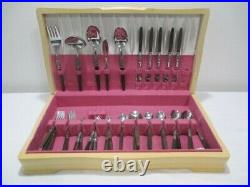 VTG Northland Oneida Napa Valley Stainless Flatware Silverware 45pcs with Chest