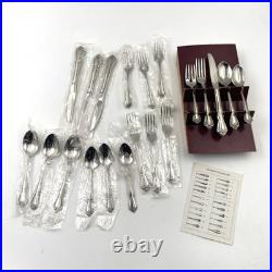 VTG Oneida Arbor Rose True Song 20 Pc Flatware Silverware Set for 4 Forks Spooon