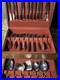 VTG Oneida Community Satinique Stainless Flatware 70's See Pics 72 Pieces