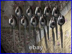 VTG Oneida Community Satinique Stainless Flatware 70's See Pics 72 Pieces VTG Oneida Community Satinique Stainless Flatware 70's See Pics 72 Pieces