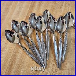 VTG Oneida Community Stainless Flatware Japan Service for 9 + Xtra (73 Total)