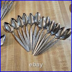 VTG Oneida Community Stainless Flatware Japan Service for 9 + Xtra (73 Total)
