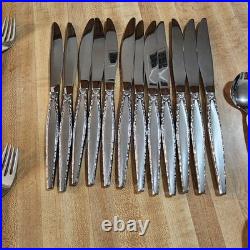 VTG Oneida Community Stainless Flatware Japan Service for 9 + Xtra (73 Total)