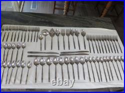 VTG Oneida Profile Stainless Flatware ORLANDO Set 71 pc LOT Mid Century MCM