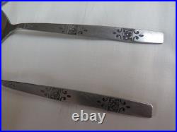 VTG Oneida Profile Stainless Flatware ORLANDO Set 71 pc LOT Mid Century MCM