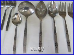 VTG Oneida Profile Stainless Flatware ORLANDO Set 71 pc LOT Mid Century MCM
