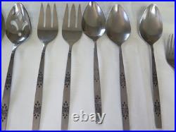 VTG Oneida Profile Stainless Flatware ORLANDO Set 71 pc LOT Mid Century MCM