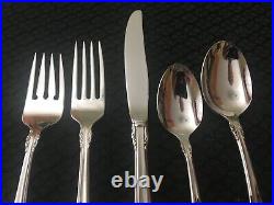 Very Nice 62 Pcs Serves 11 Cherbourg Oneida Community Stainless 7 Hostess No S&H