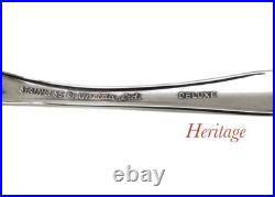 Very nice set lot ONEIDA STAINLESS STEEL FLATWARE HERITAGE pattern 40 pc