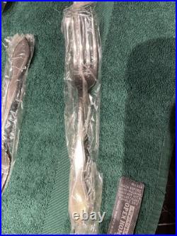 Vintage 1881 Rodgers Stainless Steel Twilight Oneida LTD 50 Piece Flatwear Set