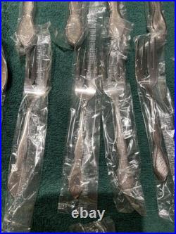 Vintage 1881 Rodgers Stainless Steel Twilight Oneida LTD 50 Piece Flatwear Set