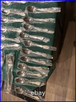 Vintage 1881 Rodgers Stainless Steel Twilight Oneida LTD 50 Piece Flatwear Set
