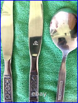 Vintage 42 Pc. Oneida Northland SPRING FEVER Stainless Korea Flatware Lot VGUC