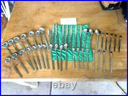 Vintage 42 Pc. Oneida Northland SPRING FEVER Stainless Korea Flatware Lot VGUC