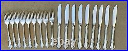 Vintage 44 Piece Lot Oneida Craft CHATEAU Deluxe Stainless Flatware