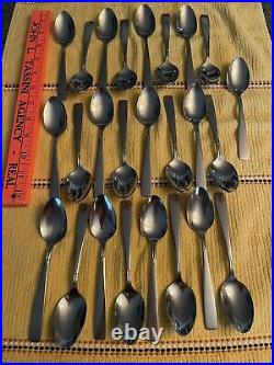 Vintage Accent Deluxe Oneida Craft Oneidacraft Stainless Flatware Set Of 89