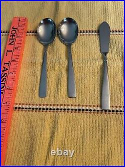 Vintage Accent Deluxe Oneida Craft Oneidacraft Stainless Flatware Set Of 89