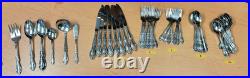Vintage Distinction Deluxe Stainless Flatware by Oneida HH 54 Pieces