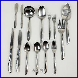 Vintage Lot of 48 Misc. Pieces ONEIDA Community TWIN STAR Stainless Flatware