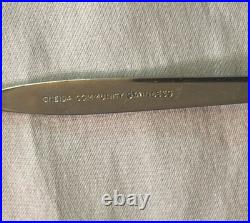 Vintage MCM ONEIDA COMMUNITY SATINIQUE (older) stainless flatware set 56 pieces