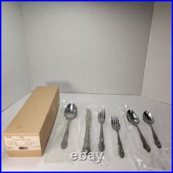 Vintage NOS Sealed 50 pc WM A Rogers Oneida Fenway Stainless Steel Flatware Set