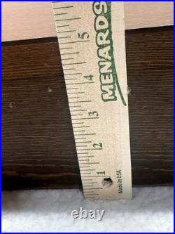 Vintage ONEIDA Community VENETIA Stainless Flatware SERVICE FOR 12 & Wood Case