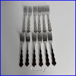 Vintage ONEIDA Distinction Deluxe HH Flatware 80 Piece Boxed Set