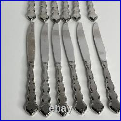 Vintage ONEIDA Distinction Deluxe HH Flatware 80 Piece Boxed Set