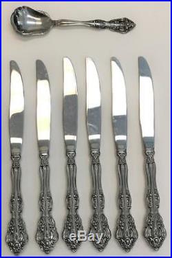 Vintage ONEIDA MICHELANGELO Stainless Steel Flatware 31pc Service for 6 + Extra