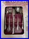 Vintage Oneida 45 piece Woodcrest Stainless Flatware Set (Serves 8) Year 1999