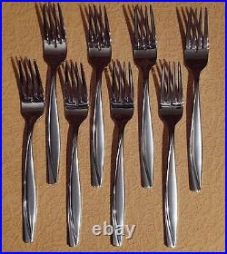 Vintage Oneida CAMLYNN CLEO Stainless Flatware Service for 8 with Serving Pieces