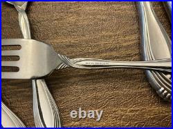 Vintage Oneida Community Heiress Stainless Flatware Large Set Of 118 Pieces