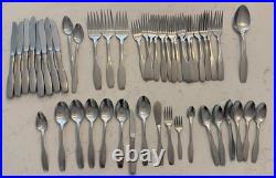 Vintage Oneida Community Paul Revere Stainless Steel Flatware Assorted 50 PC