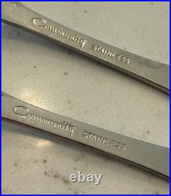 Vintage Oneida Community Paul Revere Stainless Steel Flatware Assorted 50 PC