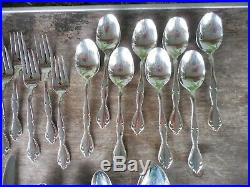 Vintage Oneida Community Stainless 41 Piece Lot Cantata Forks Spoons Knives Srvg